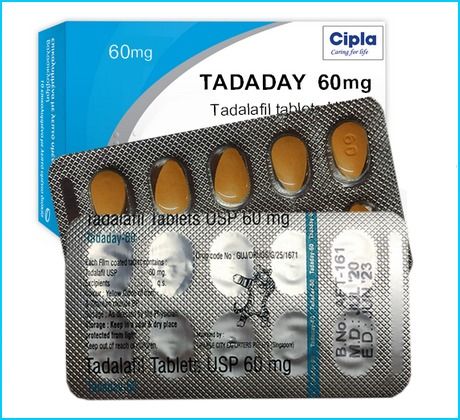 Tadaday 60mg Tadalafil