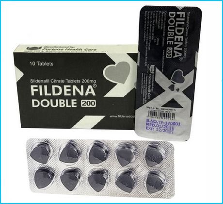 Fildena Double 200mg: cena za 2 balenia