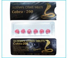 Cobra 200mg Vega extra (Sildenafil): cena za 2 balenia