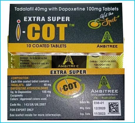 EXTRA SUPER COT 140mg