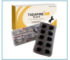 Tadafire 80mg Black (Tadalafil): cena za 2 balenia
