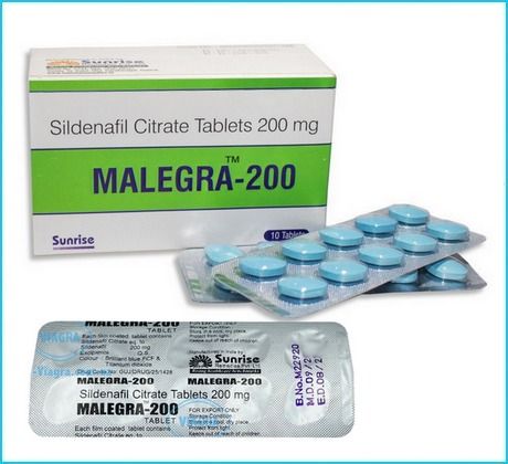 Malegra 200mg Super: cena za 2 balenia