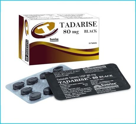 Tadarise 80mg Black: cena za 2 balenia