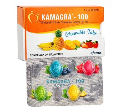 Kamagra 100mg ovocné cukríky